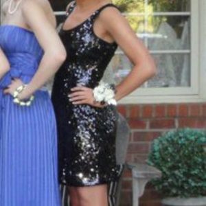 sparkly sequin prom dress